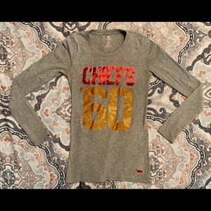 Kansa city chiefs long sleeve shirt